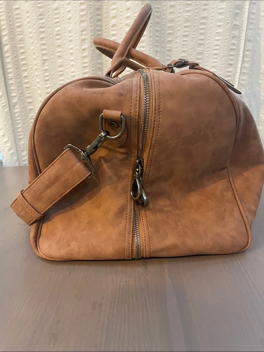 Indian Maharadja Retro Weekender Bag Golden Oldie Duffle Travel Gym Carry On